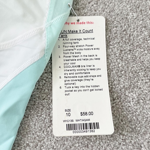 Lululemon Run: Make It Count Tank 10–EUC - Picture 3 of 6
